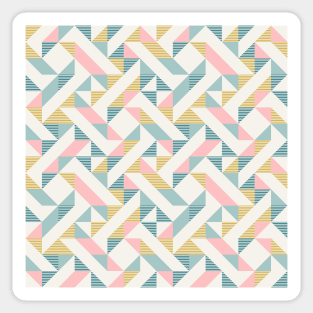 RETRO geometry 10 Sticker